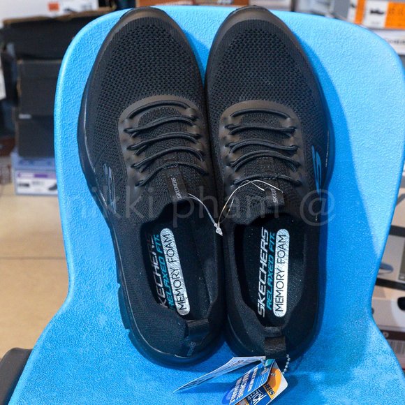 Skechers Men's Athletic Sneaker  in black - Picture 4 of 5